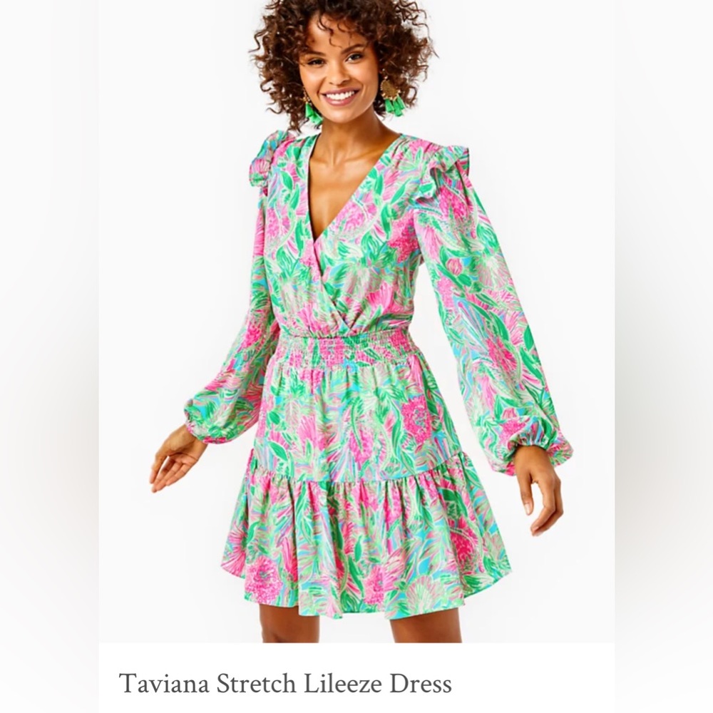 Lilly Pulitzer Taviana Stretch Lileeze Dress
